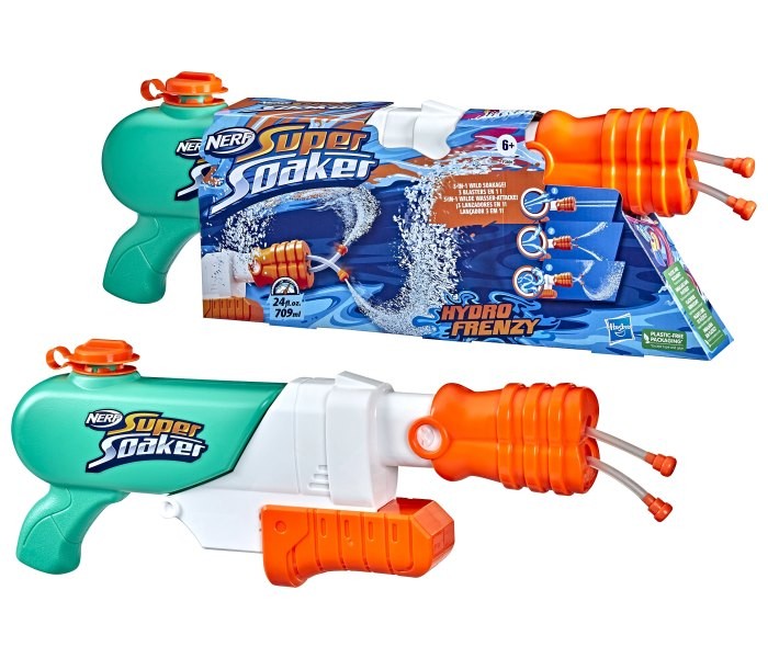 HASBRO dječja igračka vodeni pištolj Nerf Super Soaker Hydro Frenzy