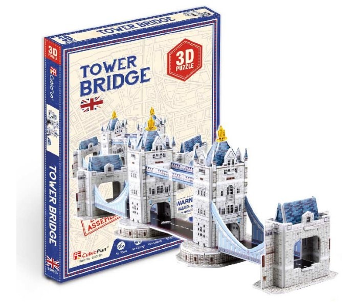 KUBIČNA ZABAVNA Slagalica 3D Tower Bridge S3010h
