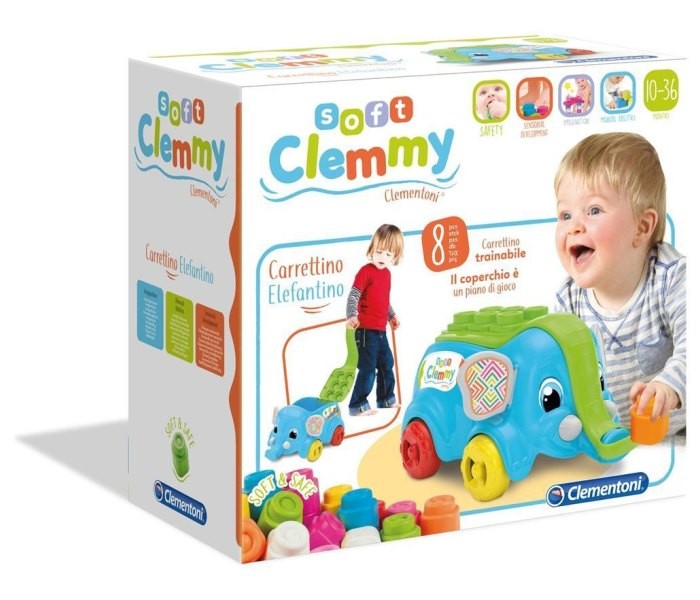 CLEMENTONI CLEMMY Slonovske kocke