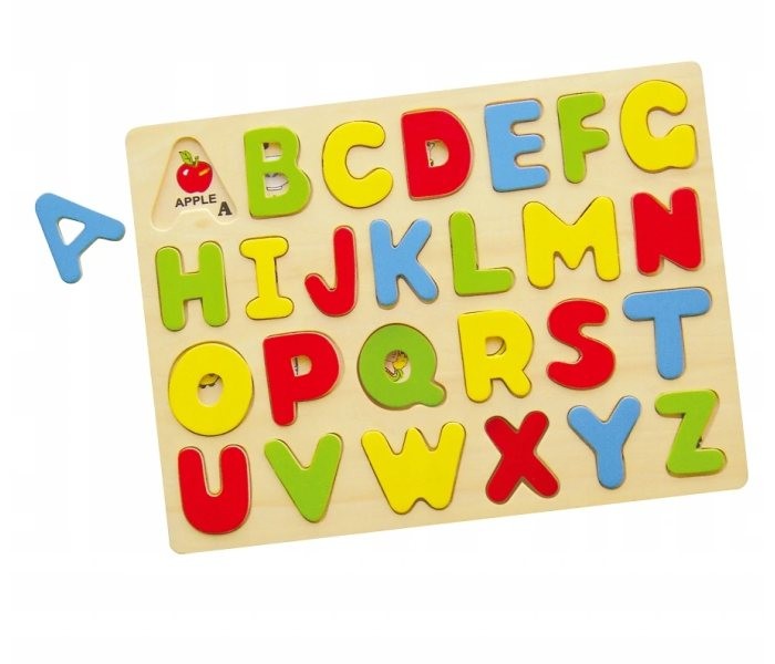 Viga drvoIgračka Master drvena slova,Šarena
