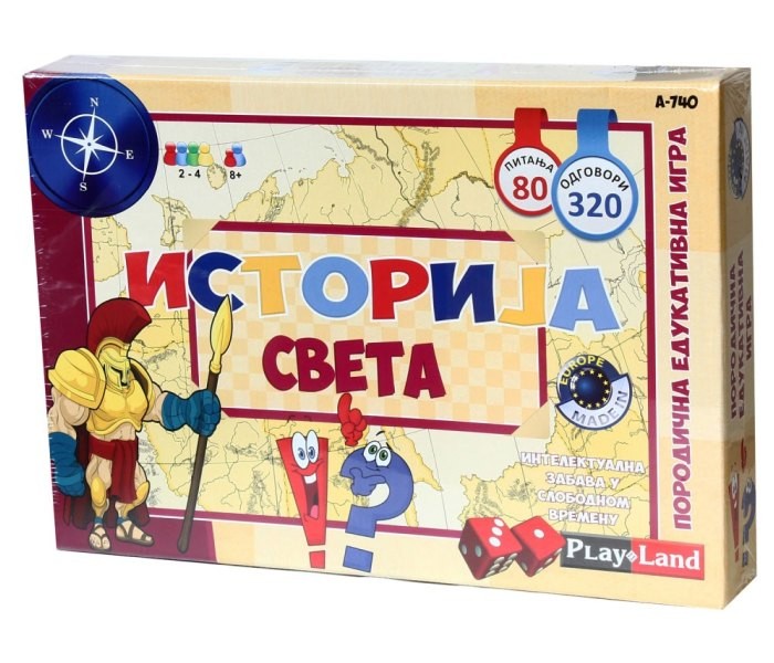 PLAY LAND Edukativna igra Historija svijeta