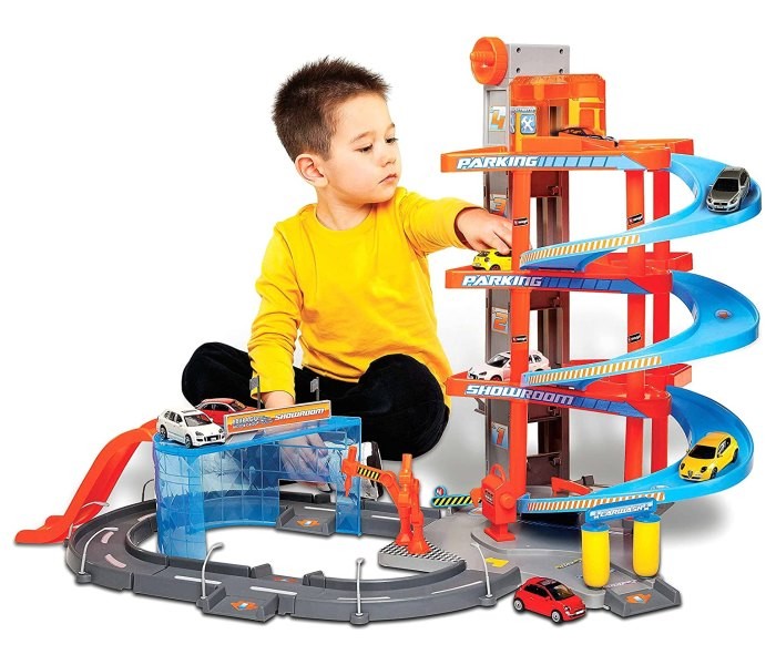 BURAGO Staza s automobilima Mega Dealer 1:43 Izložbeni salon