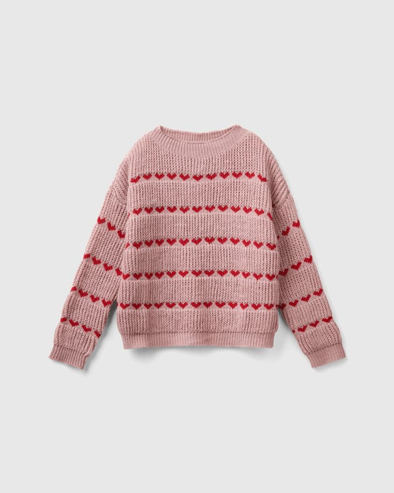 Benetton Majica dugi rukava  94E za djevojčice