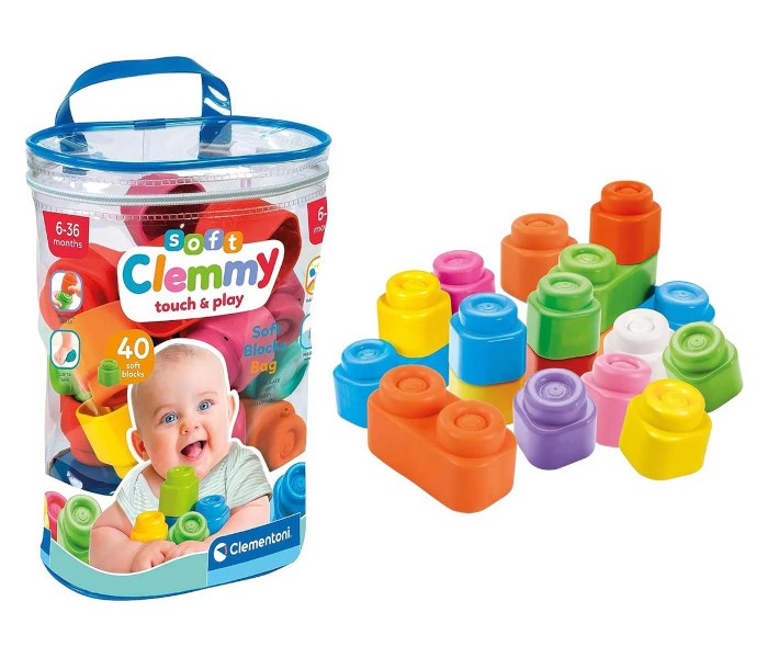 Clementoni Igračka za bebe kocka 40 dijelova