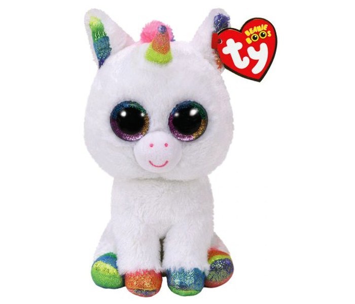TY Plišana Igračka Jednorog Beanie Boos Pixy Bijela