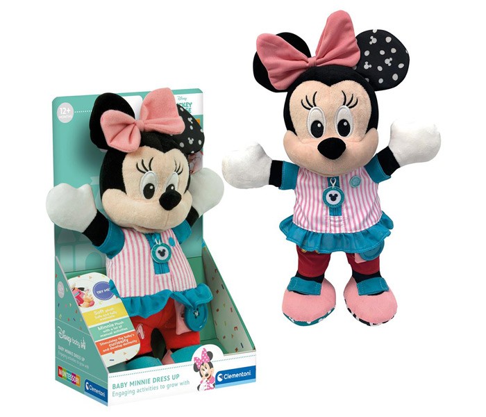 Clementoni Disney baby Minnie dress me up igračka