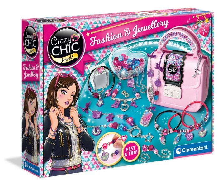 Clementoni set za djevojčice LUDO ŠIK MODA I NAKIT