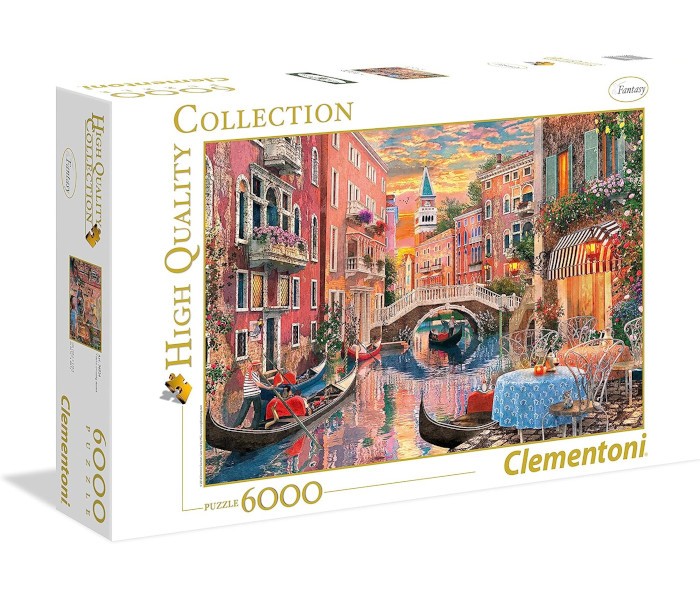 CLEMENTONI Puzzle 6000 dijelova Venecija Večernji Zalazak Sunca