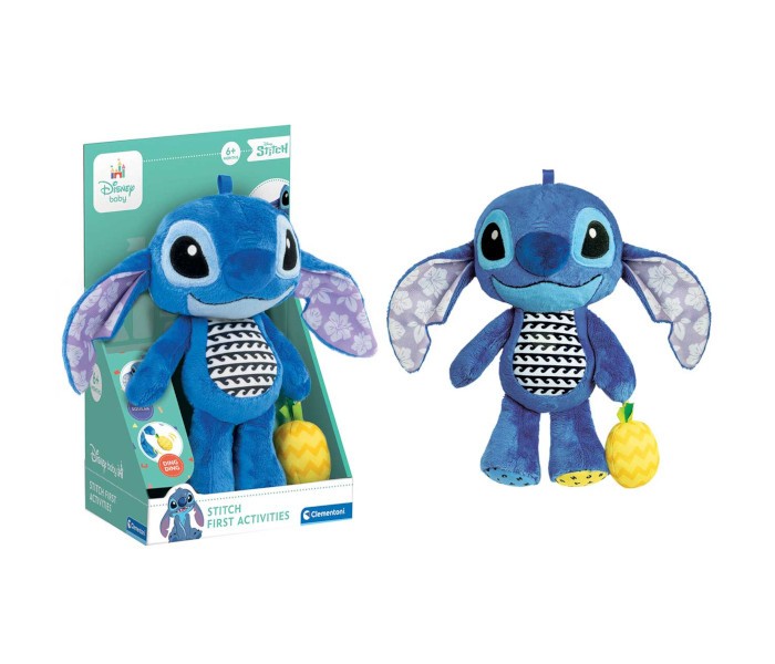 Clementoni baby Igračka Clementoni za bebe - Stitch, Plava
