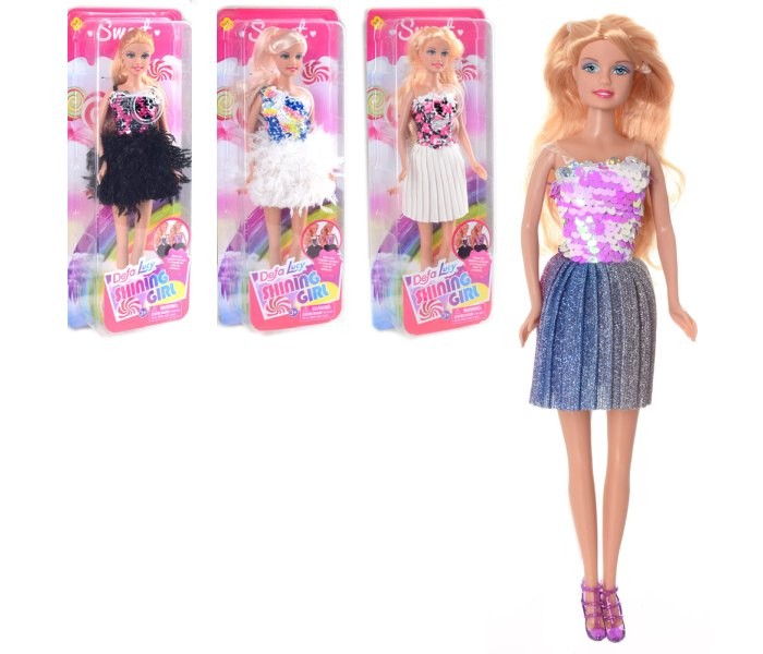 Defa Igračka lutka  Lucy u svjetlucavoj haljini, Šarena