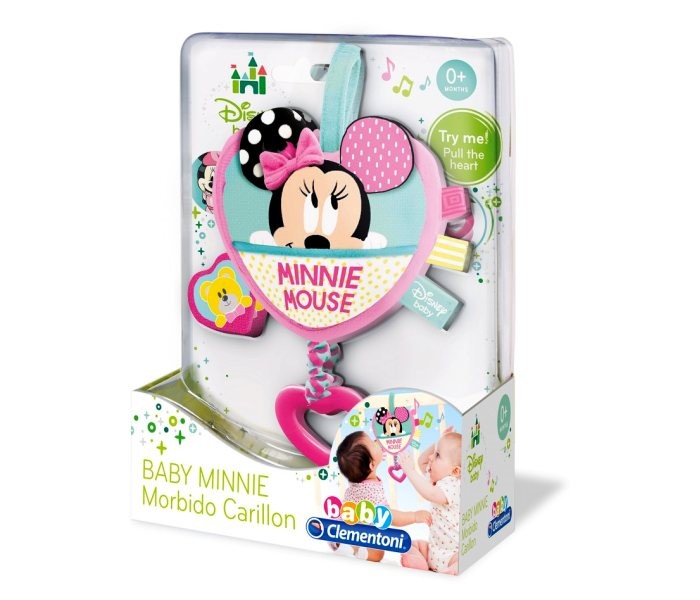 Clementoni babyBebi Minnie mekana igracka,Roze