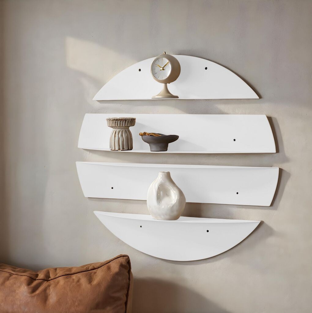 Hanah Home Zidna polica Vlnt118Byz, Bijela