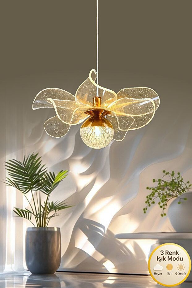 Opviq luster Kleopatra, zlatne boje