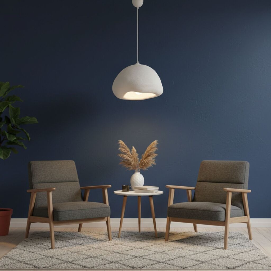 Opviq Luster Loval-40-Luna, bijela