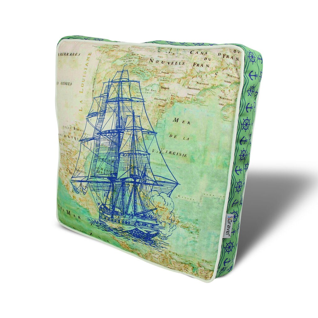 Aberto Design Dekorativni jastuk YM1013, 42x42 cm, Šareni