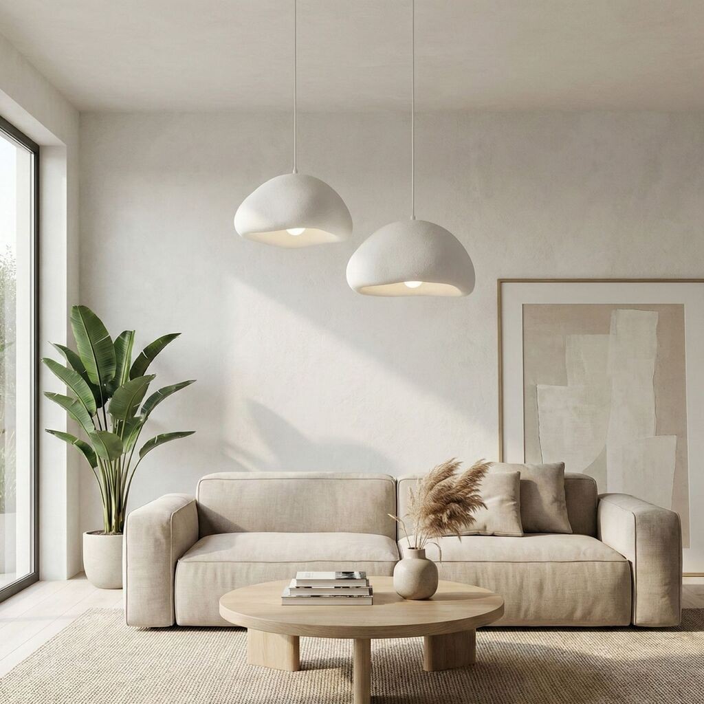 Opviq Luster Loval-40-40-T-Luna, bijela