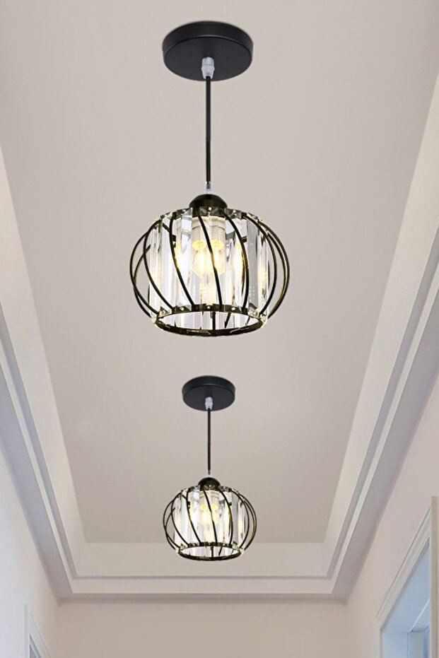 Opviq Luster Quattro Sarkit, crna