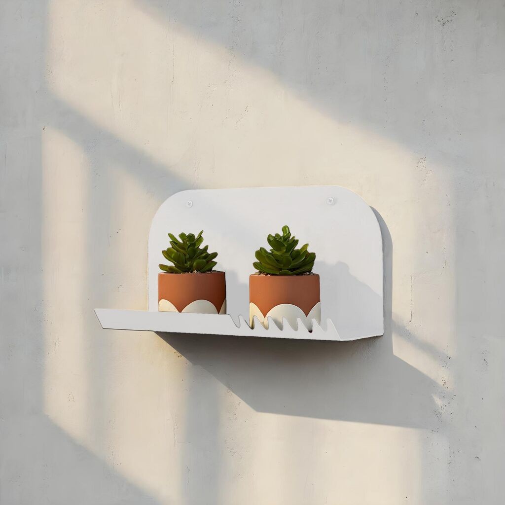 Hanah Home Zidna polica Vlnt127Byz, Bijela