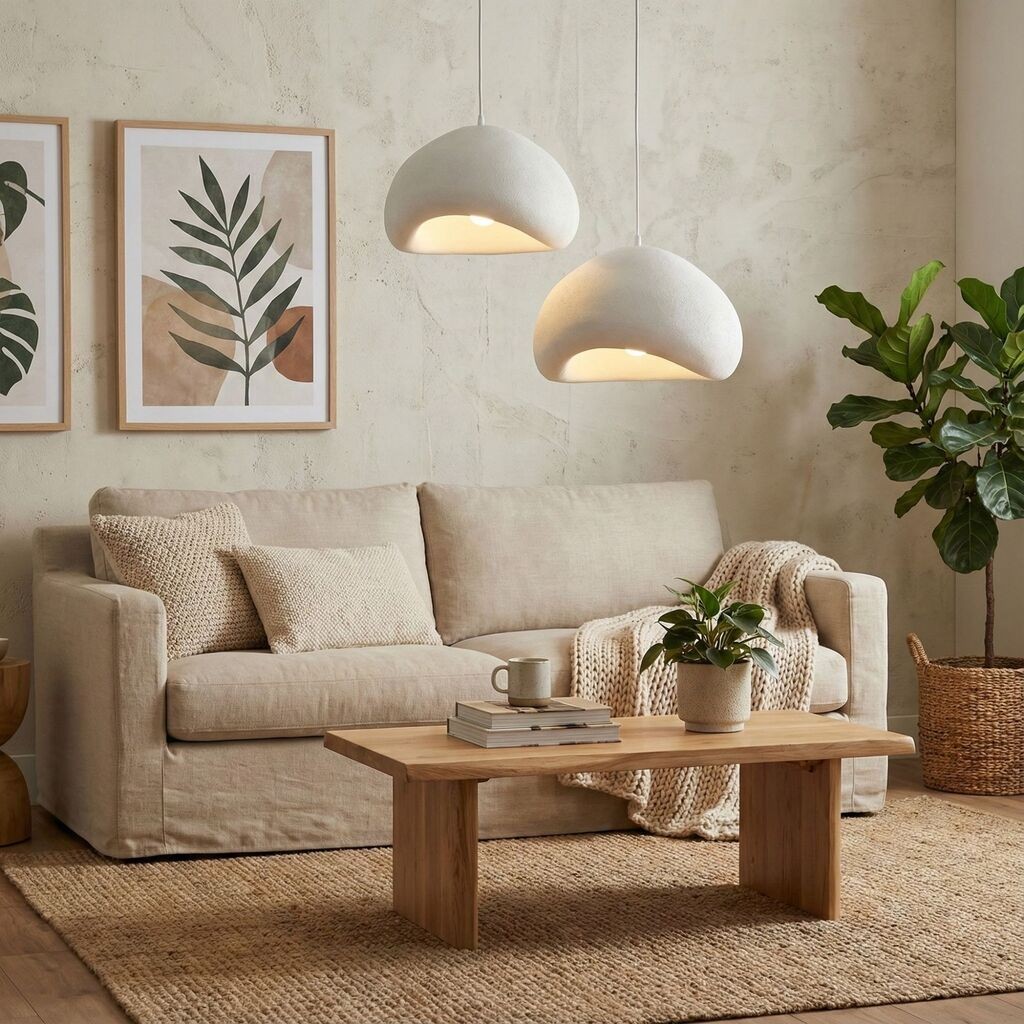 Opviq Luster Loval-50-50-T-Luna, bijela