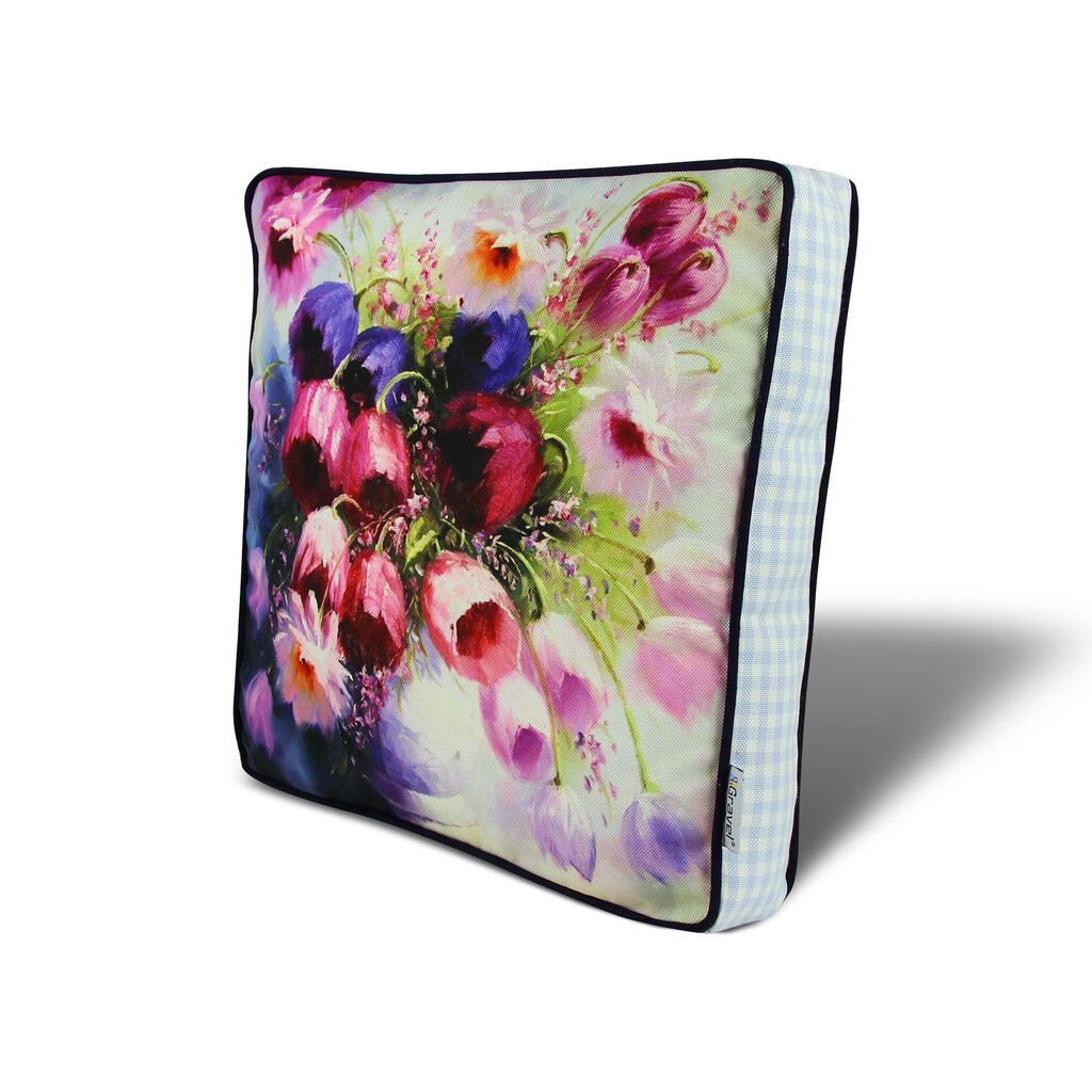 Aberto Design Dekorativni jastuk YM1073, 42x42 cm, Šareni