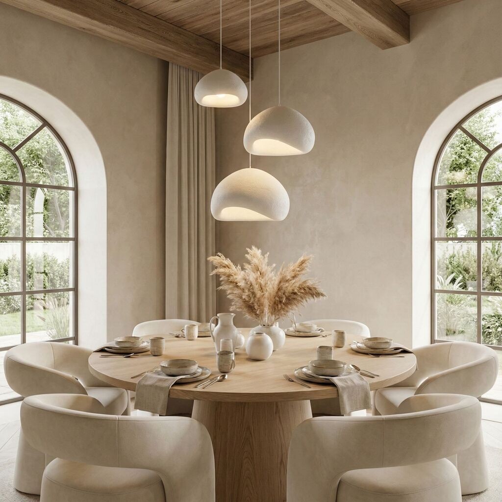 Opviq Luster Loval-Set-T-Luna, Bijela