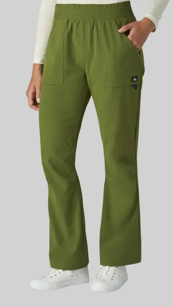 MyMedicalHouse Ženske pantalone Rory, Maslinasto zelene