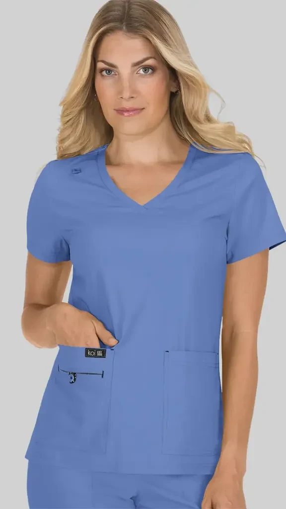 MyMedicalHouse Ženska Bluza Becca,Svijetlo plava