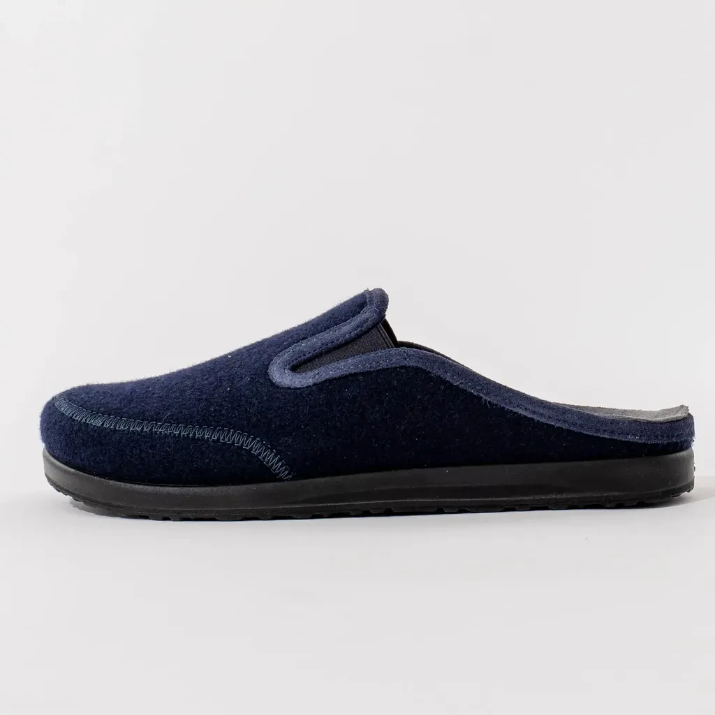 Dr.Komfort Muške Scholl pokućnice Elio Elastic, Teget