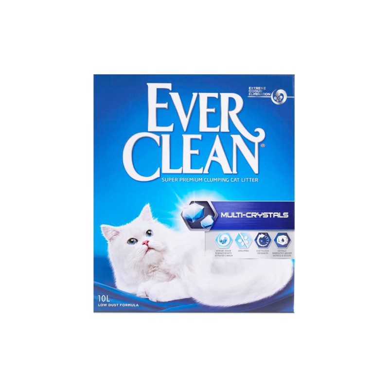 EVER CLEAN Multi-kristali za mačje leglo 10l