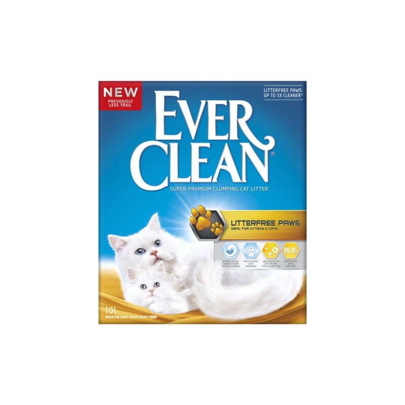 EVER CLEAN LitterFree Paws Mačja posteljica 10l