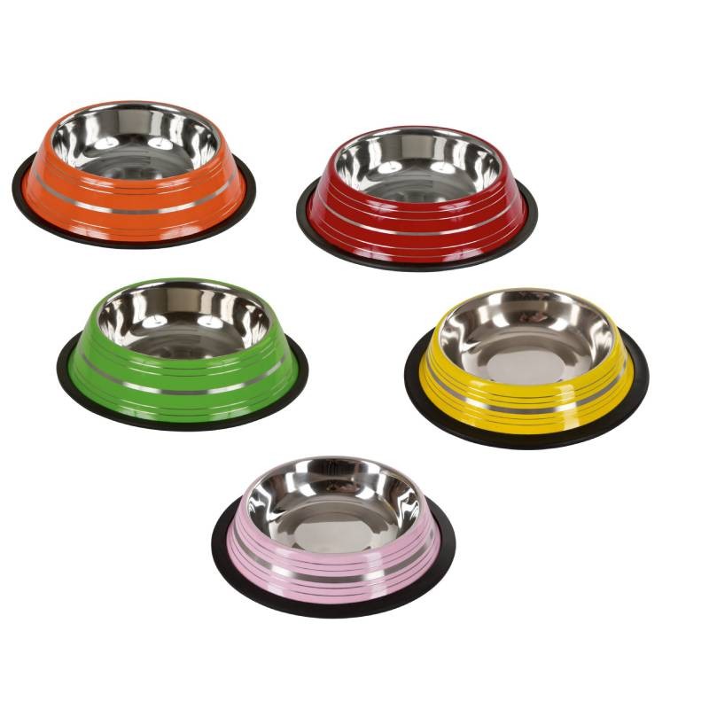 KERBL Zdjele u boji od nehrđajućeg čelika - 450 ml