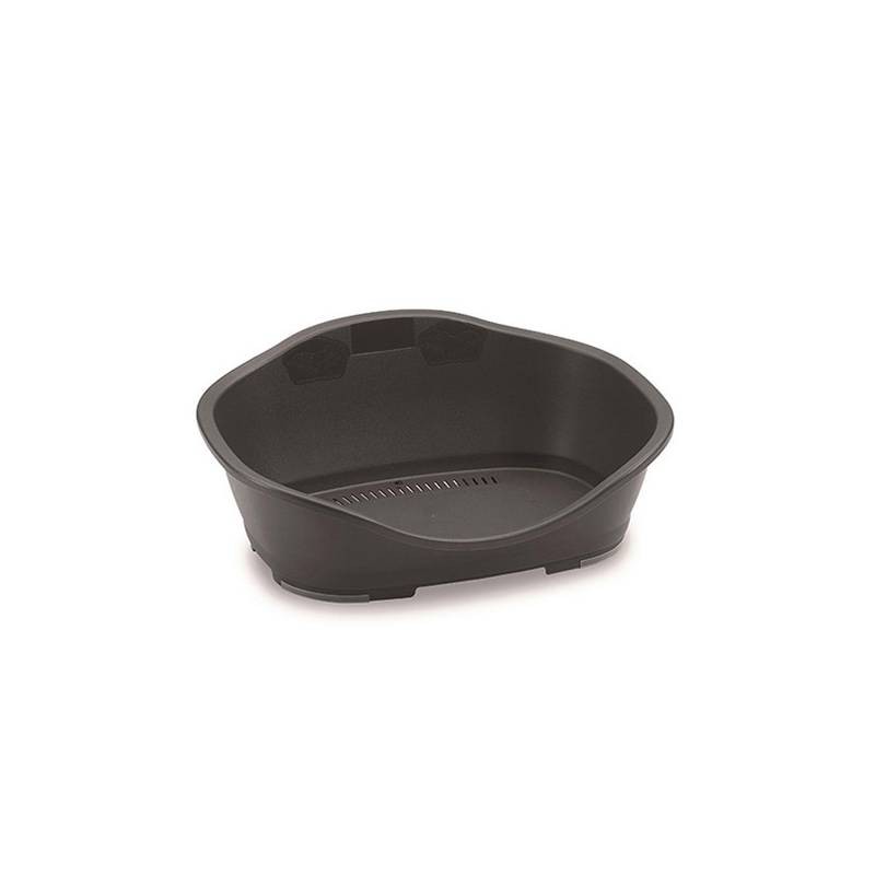 Kerbl Krevet plastični krevet Sleepers gray 88 x 62 x 35,5 cm, Tamno siva