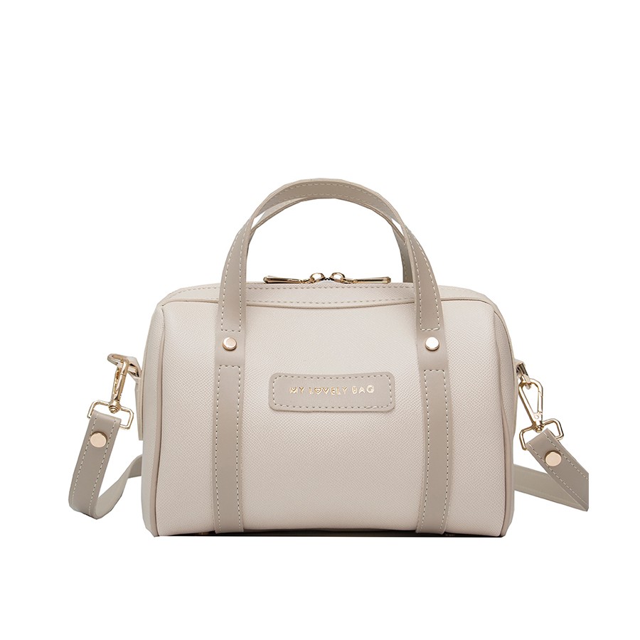 Lovely Bag  GIGI - bež torba - Zlatni metal