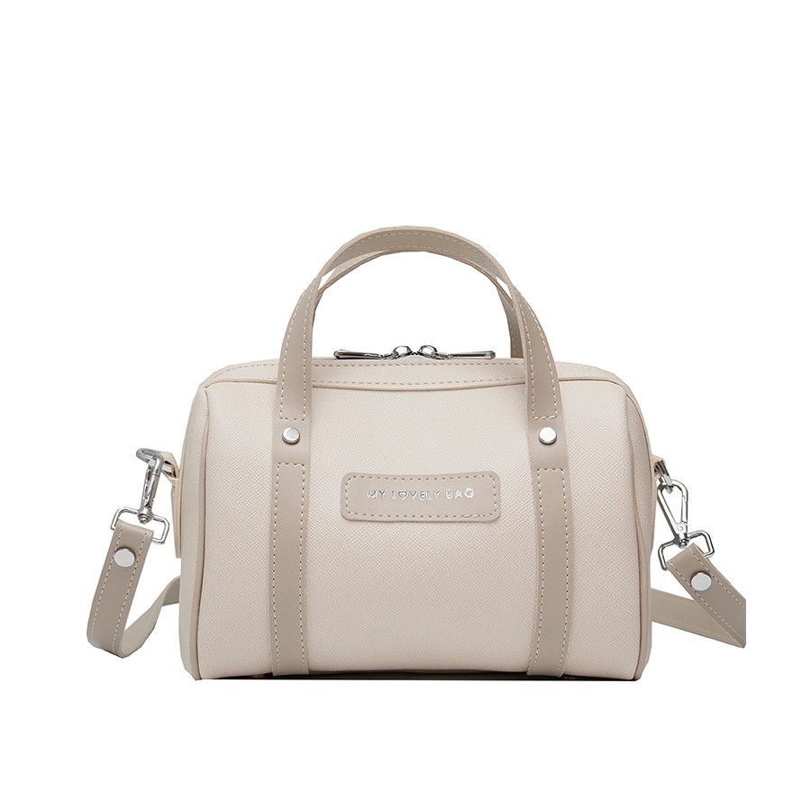 Lovely Bag  GIGI - bež torba - Srebrni metal