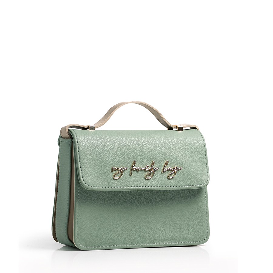 Lovely Bag  FLAVIA - mint/bež torba