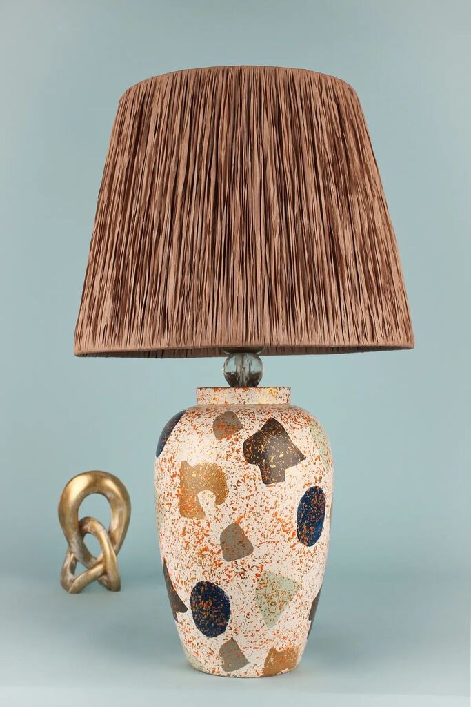 Opviq Stona lampa BK047, Šarena