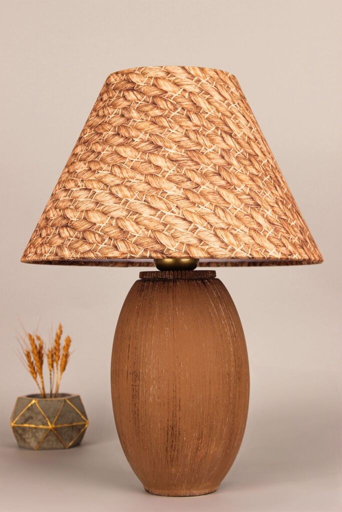 Opviq Stona lampa BK100, Smeđa