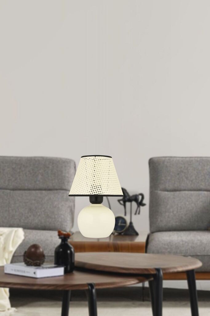 Opviq Stona lampa 20449, Bijela