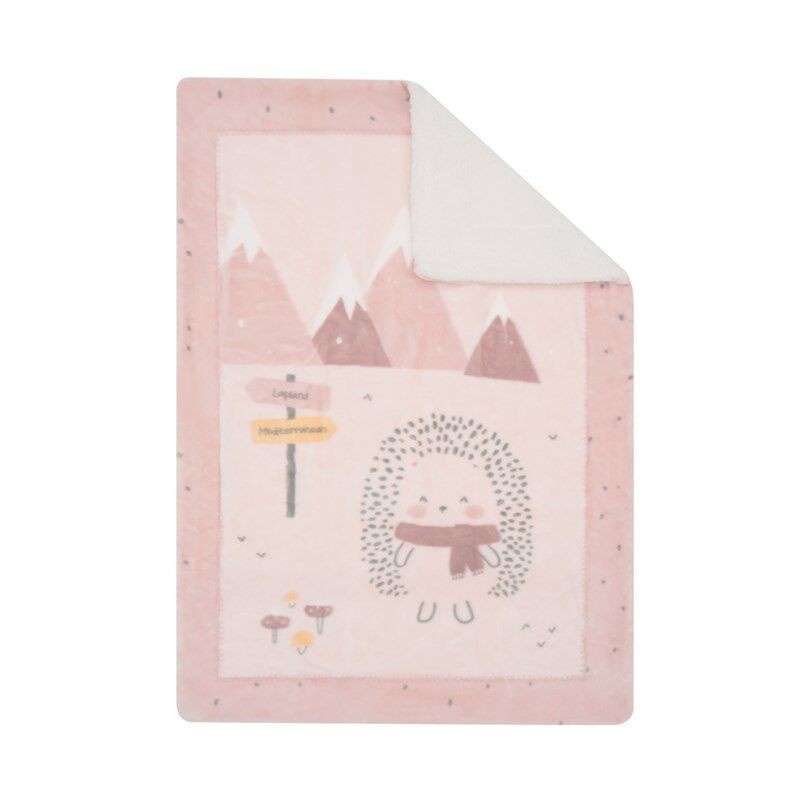 Kikka Boo Mekana deka, 80 x 110 cm, svijetloroze boje
