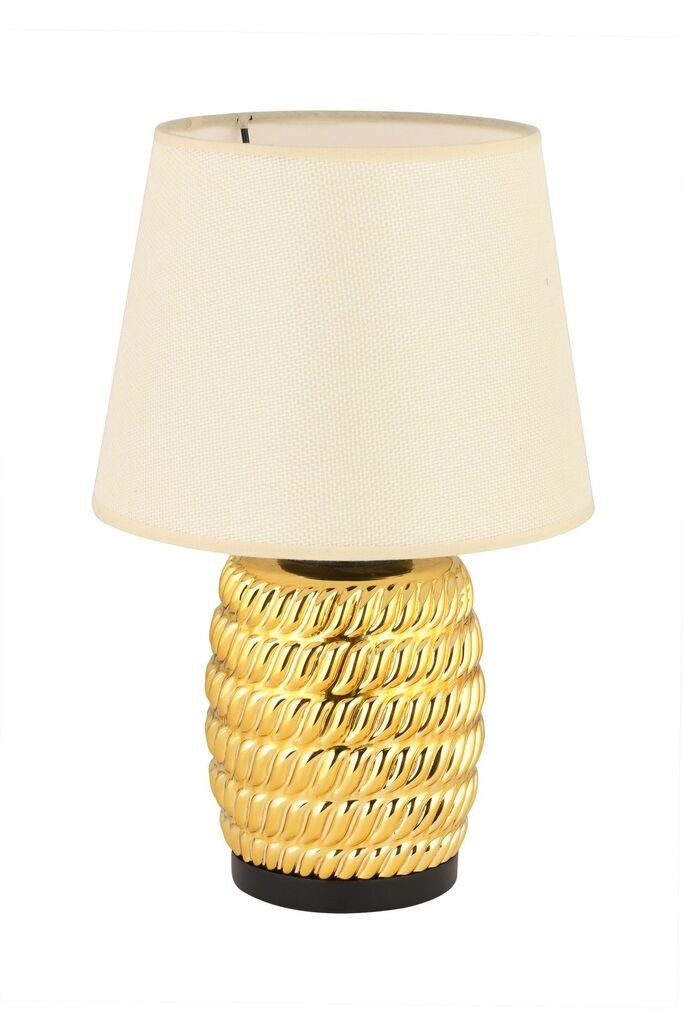 Opviq Stona lampa 64496, Bež-zlatna boja