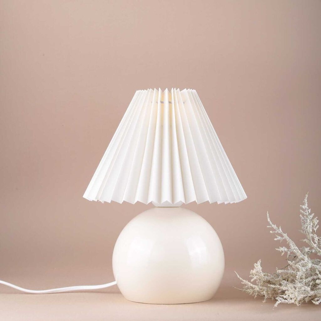 Opviq Stona lampa 241945, Krem