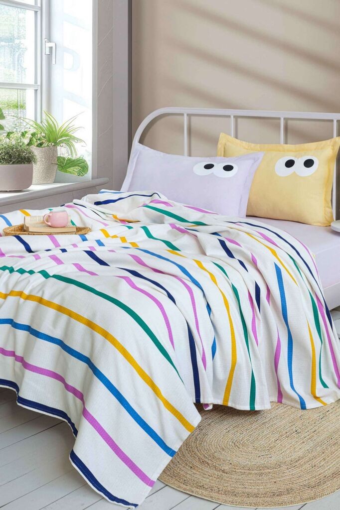 L'essentiel Maison set posteljine Funny, 200x235 cm, šareno