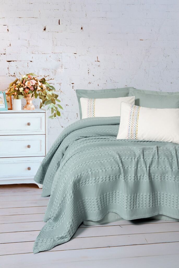 L'essentiel Maison Set posteljine Šljunak, 200x230 cm, Mint