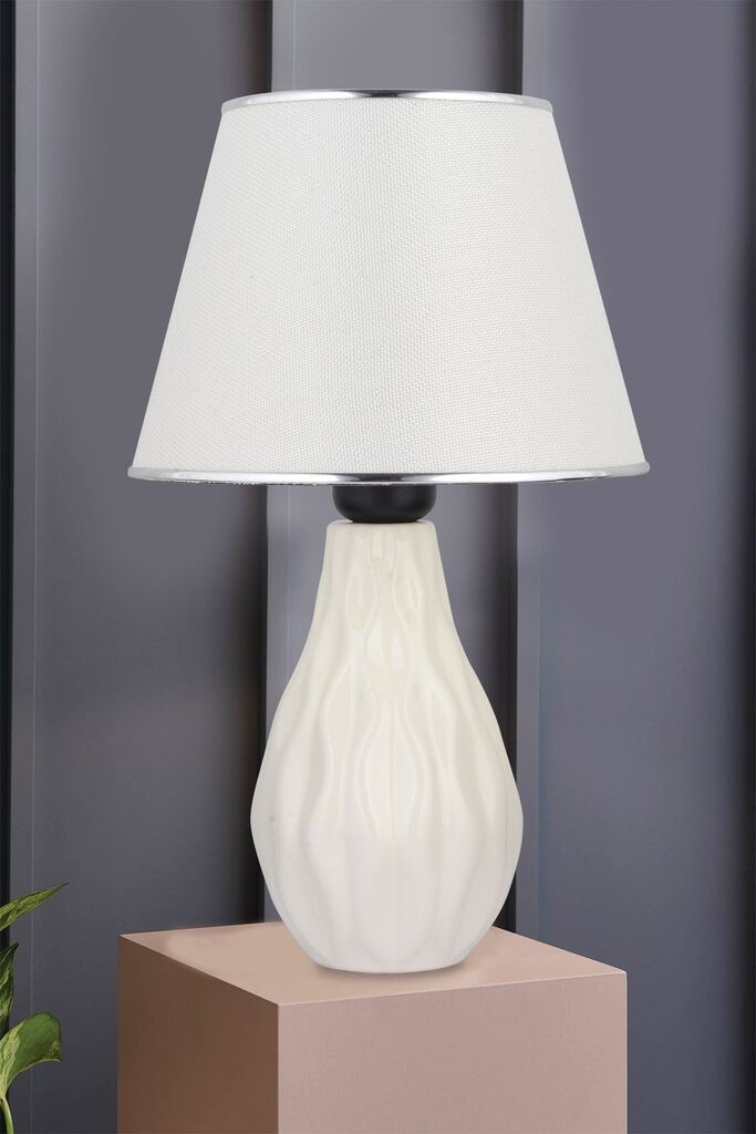 Opviq Stona lampa 64364, Krem