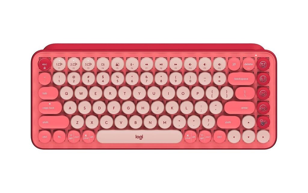 Giga.ba Tastatura Logitech pop keys bežična roza