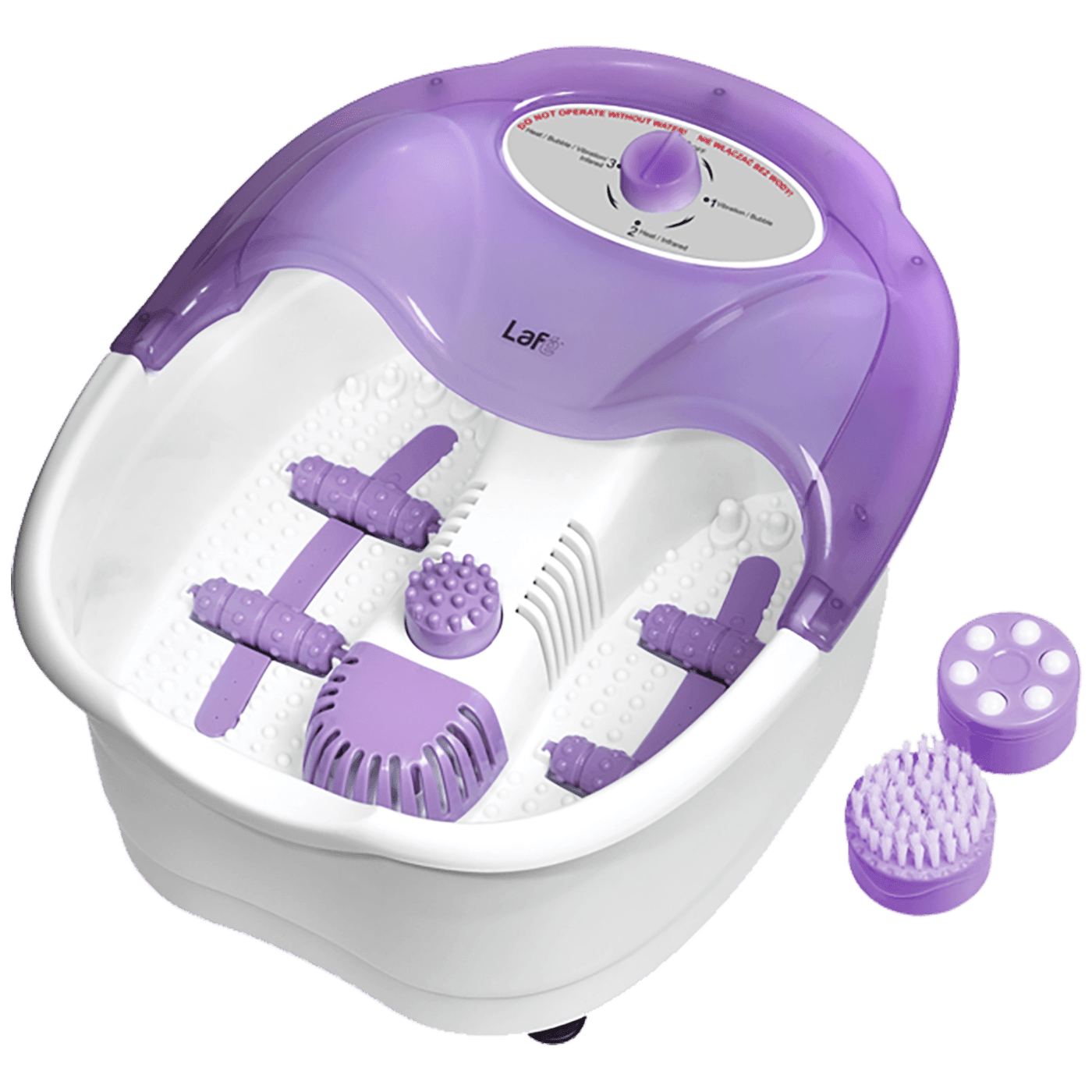 Lafe Masažer za noge 350 W, Ljubičasti