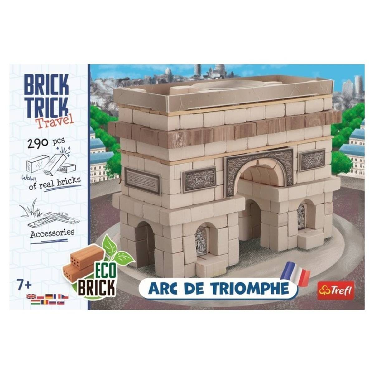 Trefl Drvene kocke Brick Trick Travel