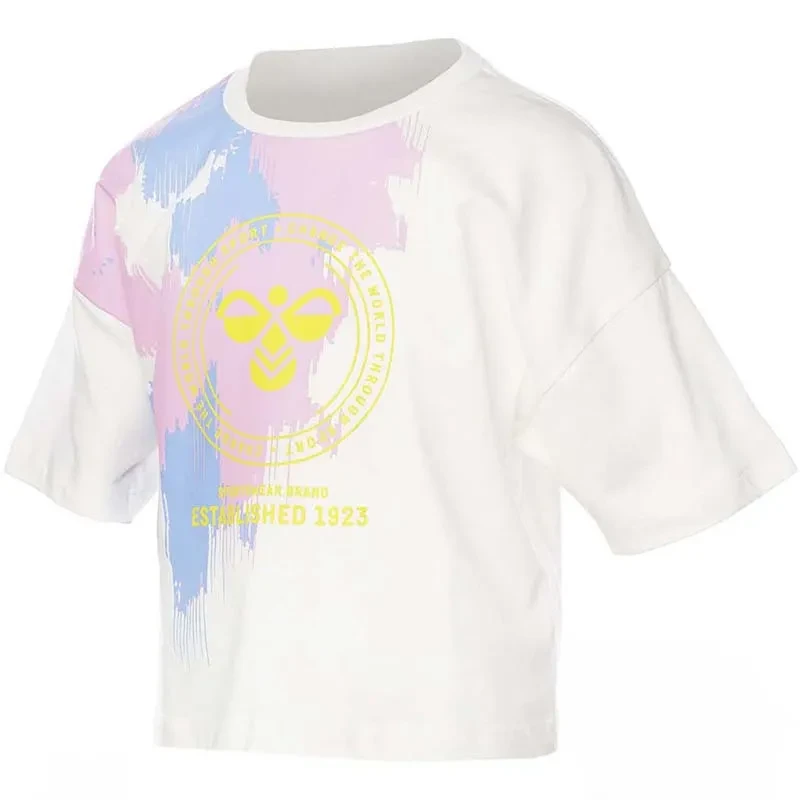 HUMMEL majica za djevojčice, bijela