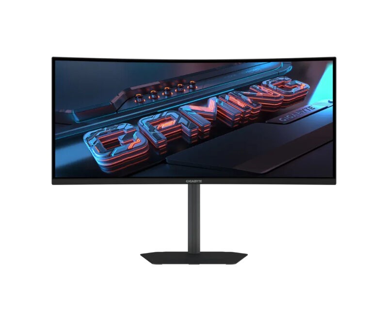 Gigabyte gejmerski monitor 34" GS34WQCA WQHD 3440 x 1440 120Hz