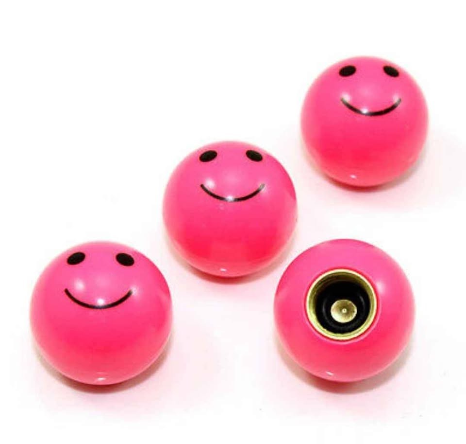 Kapice za ventil Smile, 4/1, Roze